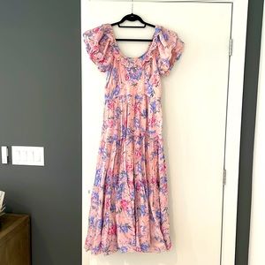 Loveshackfancy floral dress. Worn once for baby shower!